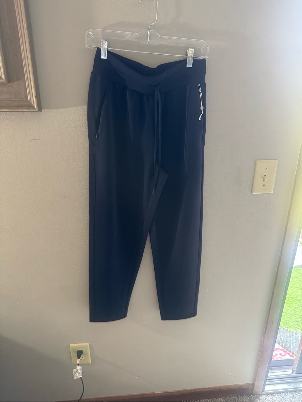 Zella Navy Drawstring Jogger Pants